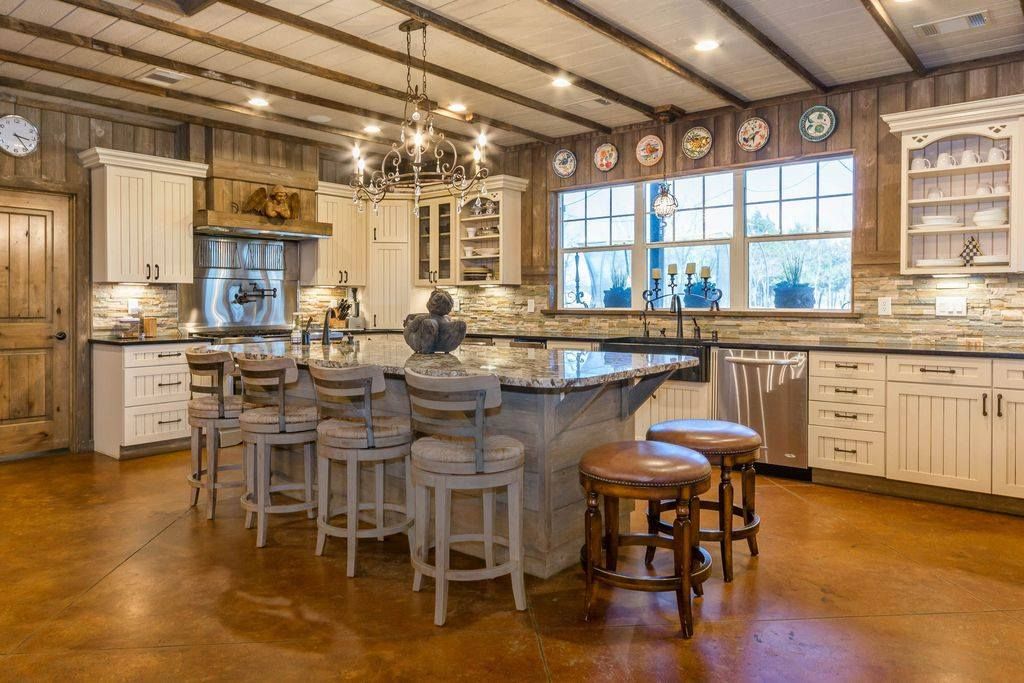 10+ Breathtaking Barndominium Kitchen Floor Plans Designs