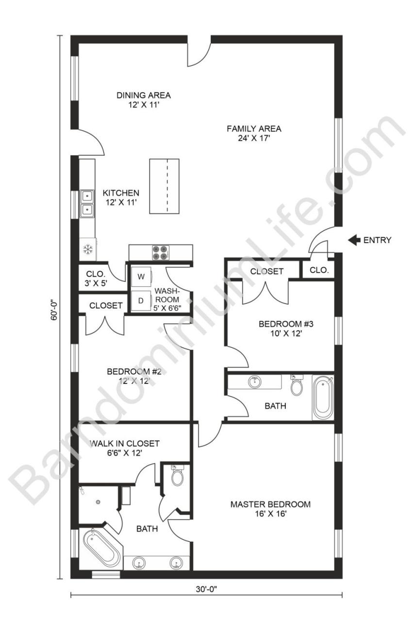 The Ultimate Guide to 3-Bedroom Barndominium Plans: A Perfect Blend of Rustic Charm and Modern Luxury