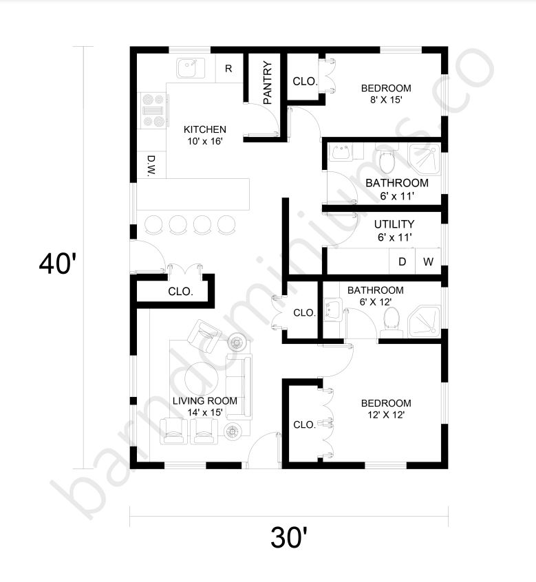 Discover the Ultimate Guide to 30x40 Barndominium Floor Plans