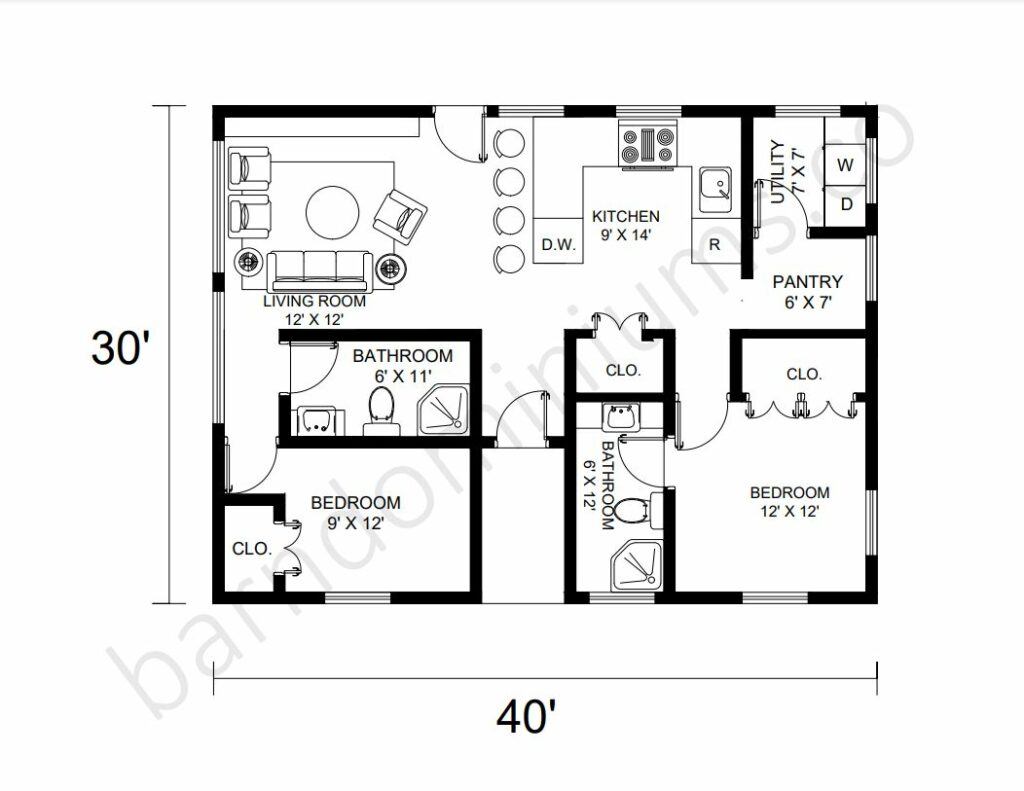 Discover the Ultimate Guide to 30x40 Barndominium Floor Plans