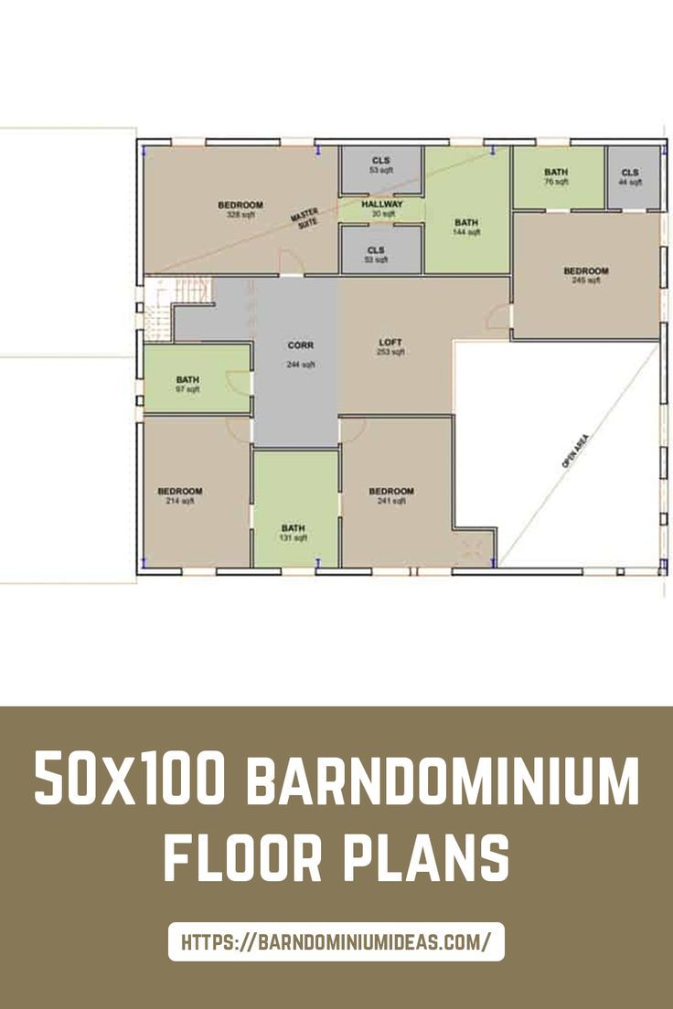 Barndominium Floor Plans 50x100: A Comprehensive Guide to Design and Planning