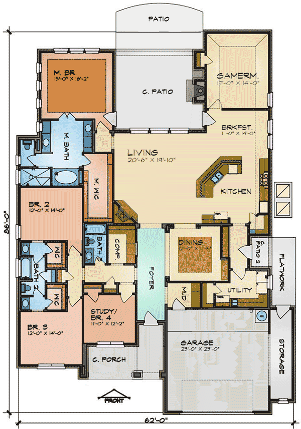 One-Floor House Plans: The Ultimate in Convenience and Comfort