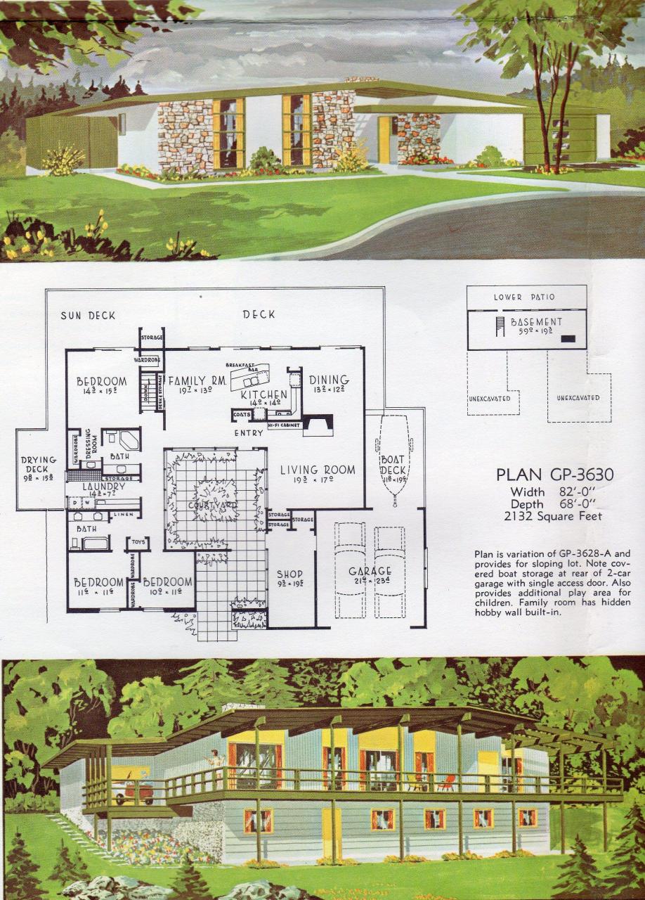 Small Mid-Century Modern House Plans: A Perfect Blend of Functionality and Aesthetics