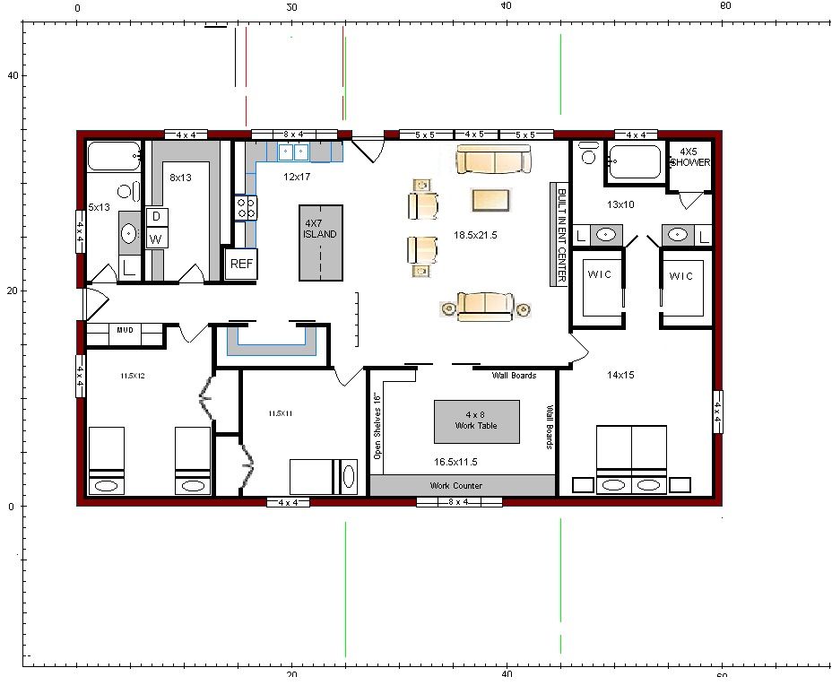 1 Level Barndominium Floor Plans: Unique and Efficient Designs