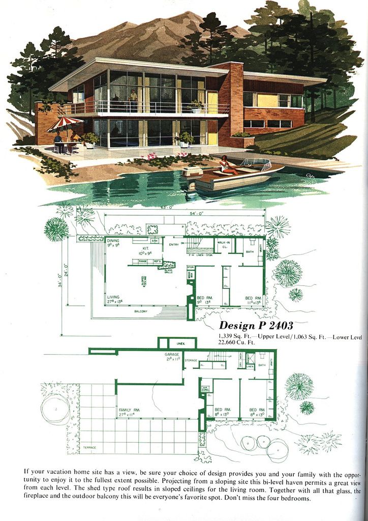 Small Mid-Century Modern House Plans: A Perfect Blend of Functionality and Aesthetics