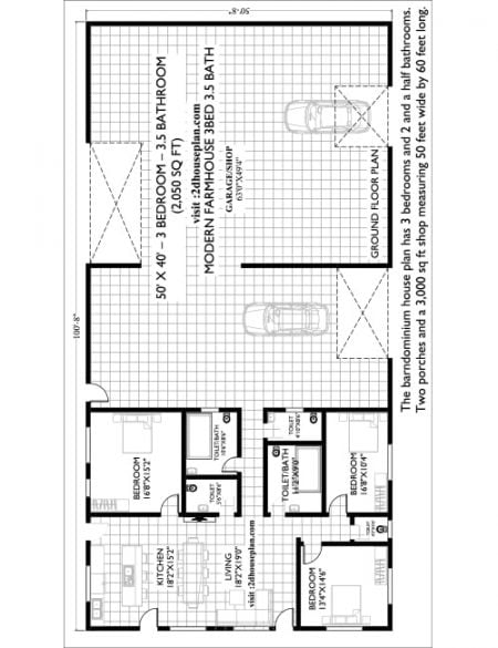 Barndominium Floor Plans 50x100: A Comprehensive Guide to Design and Planning