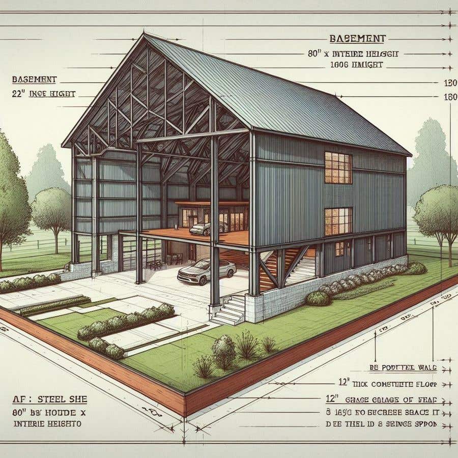 10+ Best DIY Barndominium Sketch