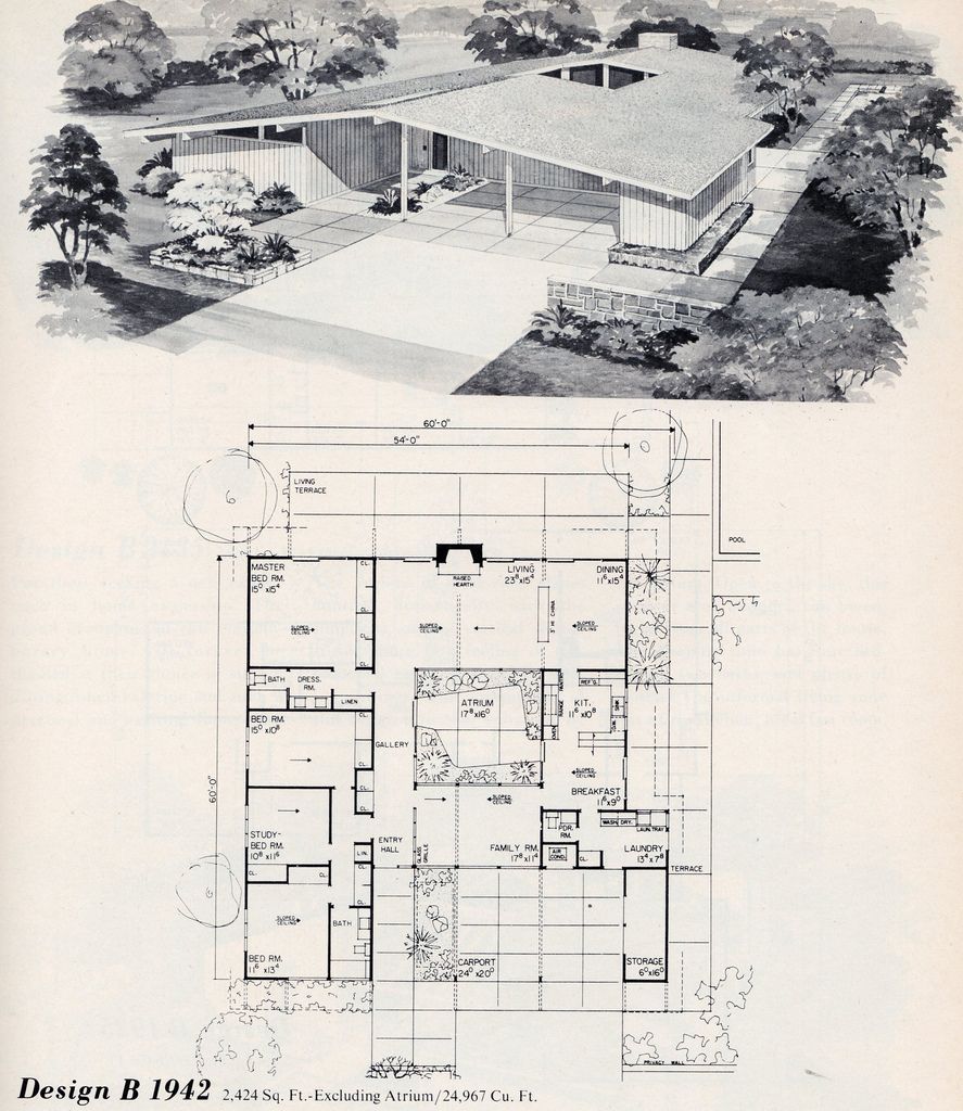 Small Mid-Century Modern House Plans: A Perfect Blend of Functionality and Aesthetics