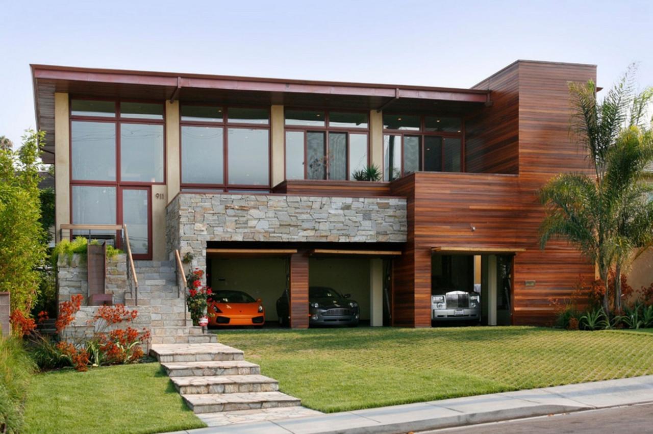 Modern House with Garage: The Perfect Blend of Style and Functionality