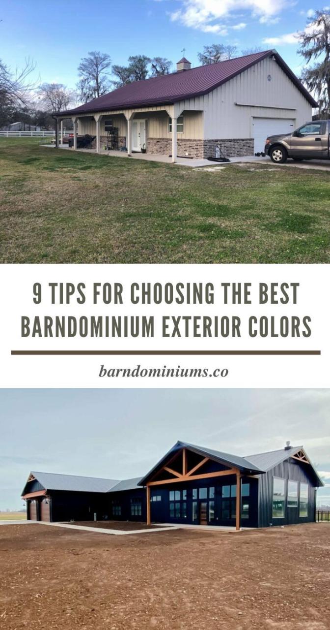 Barndominium Colors: A Comprehensive Guide to Choosing the Perfect Palette for Your Dream Home