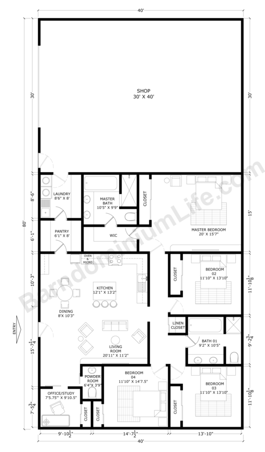 Barndominium Floor Plans with Shop: A Unique Living Experience