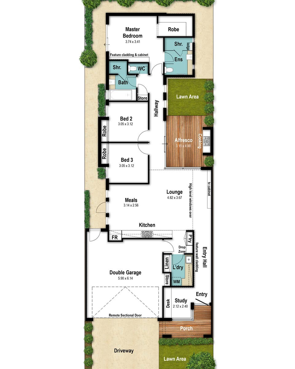 Modern Narrow Lot House Plans: Maximizing Space and Style