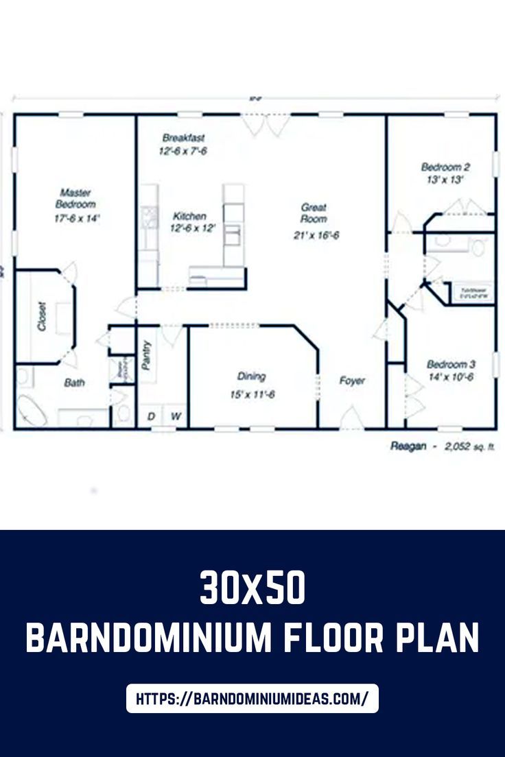 30x50 Barndominium Floor Plans: A Comprehensive Guide to Building Your Dream Home