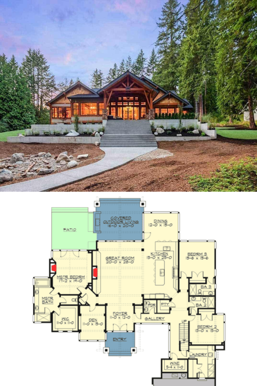 Modern Mountain Home Floor Plans: A Perfect Blend of Nature and Luxury