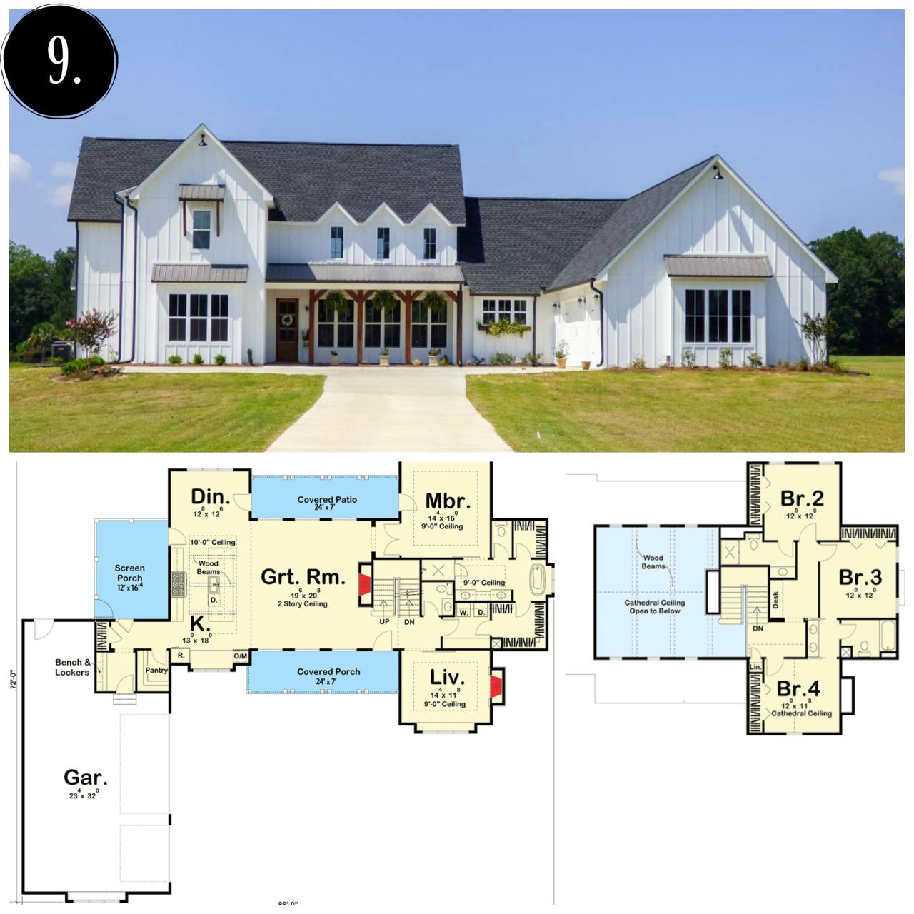 Modern Farmhouse Plans: A Perfect Blend of Rustic Charm and Contemporary Style