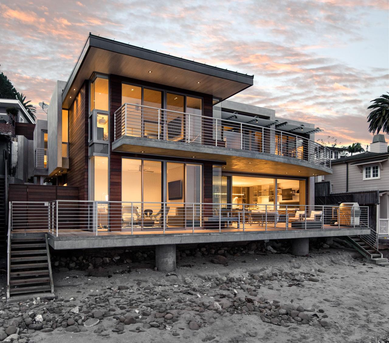 Contemporary Beach House Plans: A Blend of Modernity and Coastal Charm