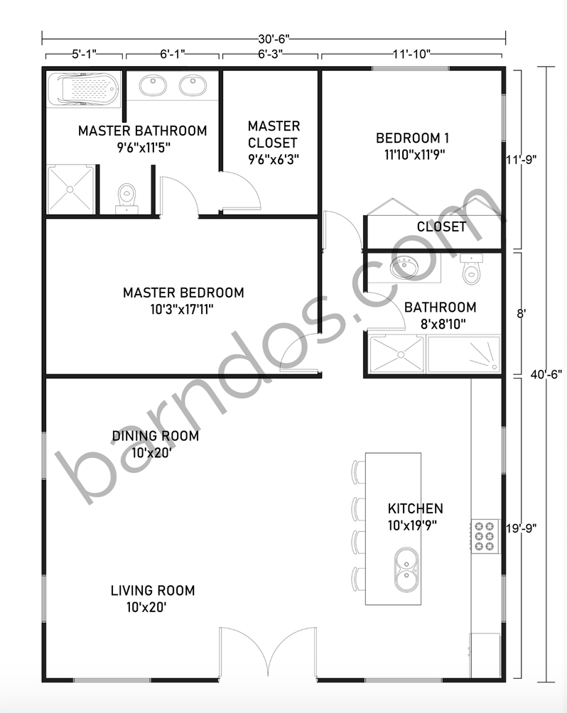 Discover the Ultimate Guide to 30x40 Barndominium Floor Plans