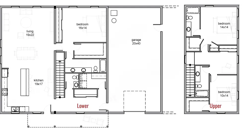 Discover the Ultimate Barndominium Duplex Floor Plans for Modern Living