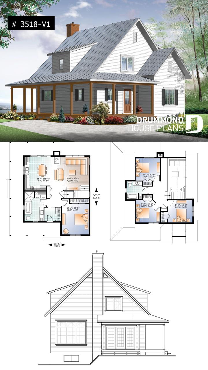 Small Cottage Farmhouse Plans: A Perfect Blend of Cozy and Functional