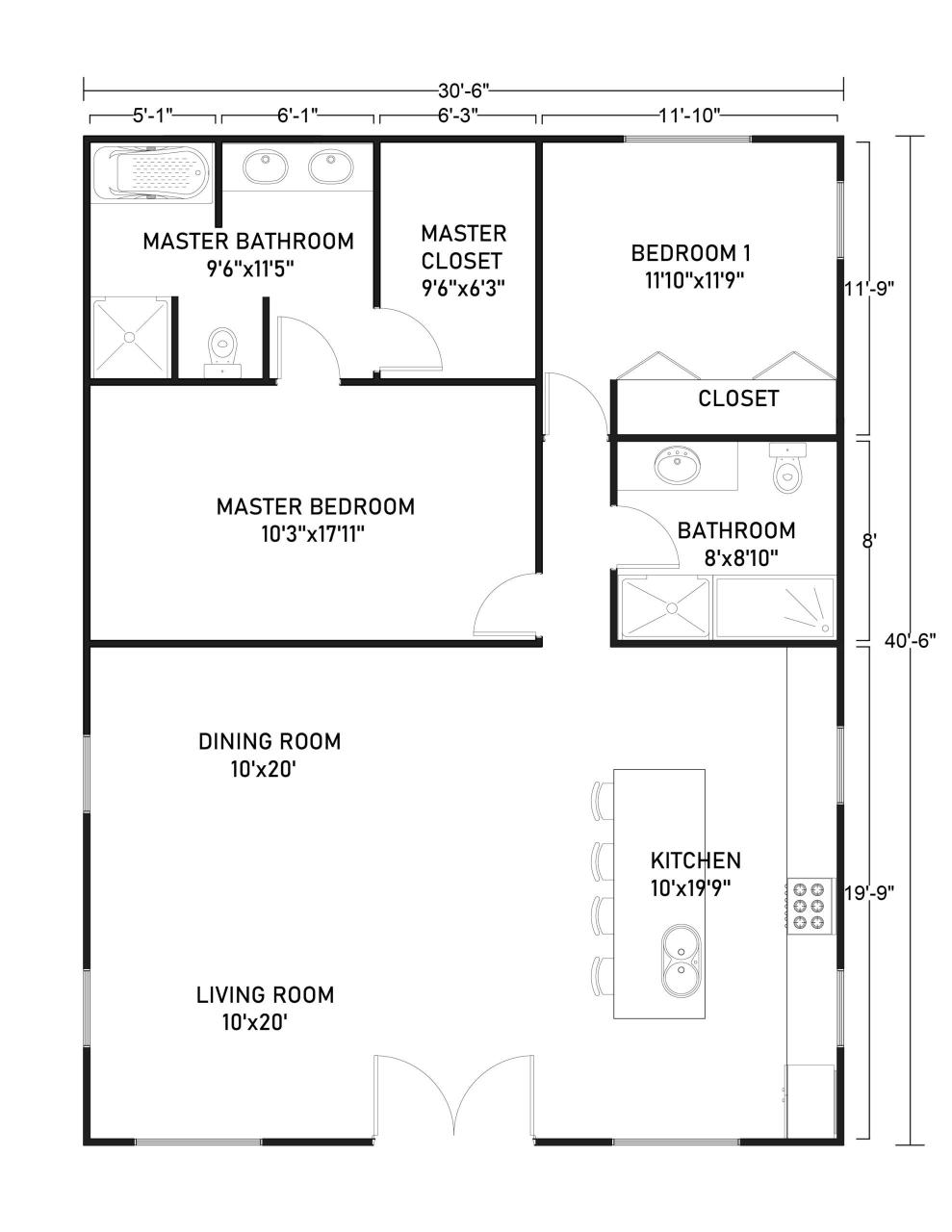 Master Bedroom Barndominium Floor Plans: 2 Stunning Designs to Inspire Your Dream Home