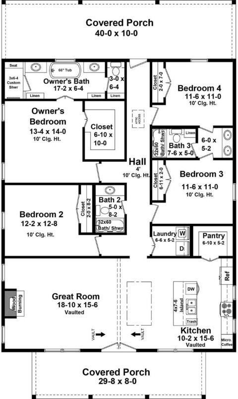 One-Floor House Plans: The Ultimate in Convenience and Comfort