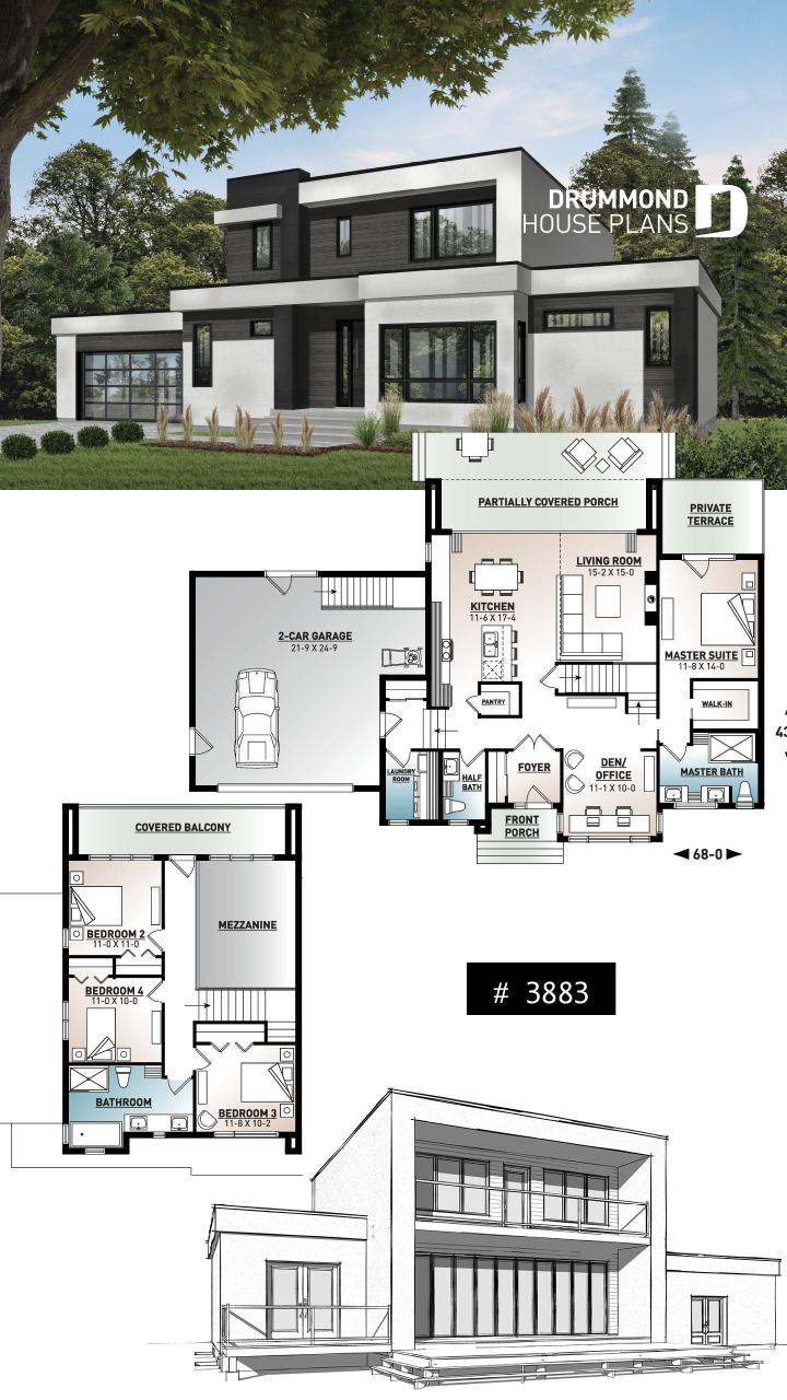 House Plan Modern Big: Designing Your Dream Home