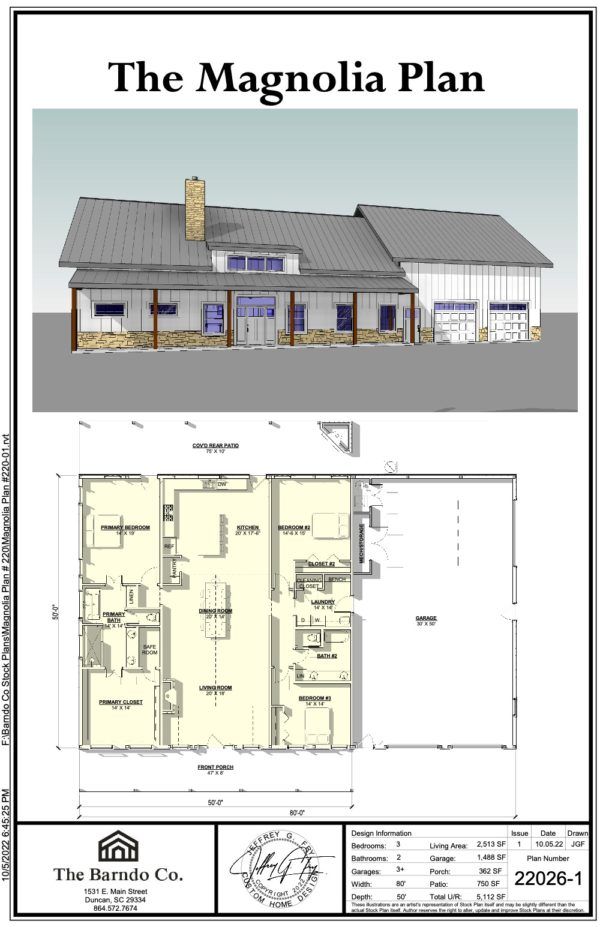 1 Level Barndominium Floor Plans: Unique and Efficient Designs