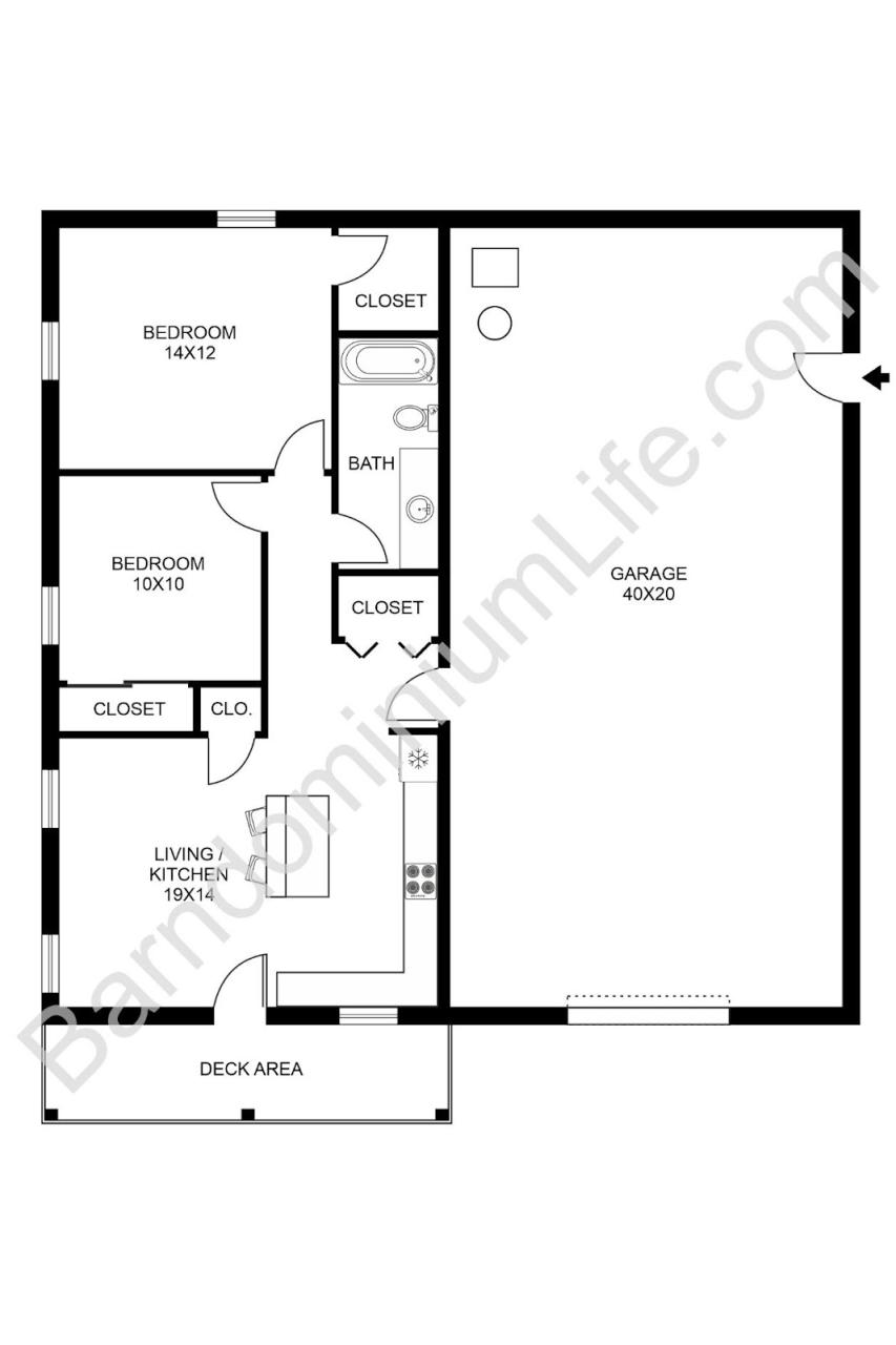 Master Bedroom Barndominium Floor Plans: 2 Stunning Designs to Inspire Your Dream Home