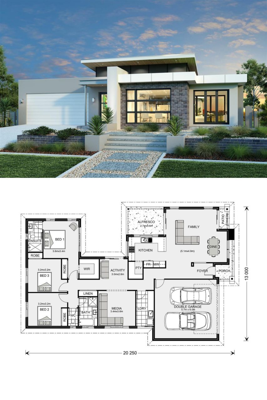 House Plan Modern Big: Designing Your Dream Home