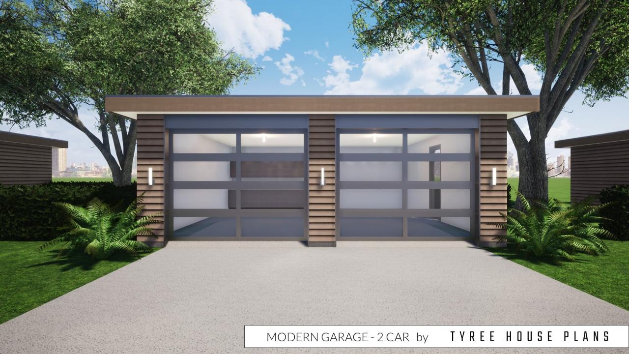 Modern House with Garage: The Perfect Blend of Style and Functionality