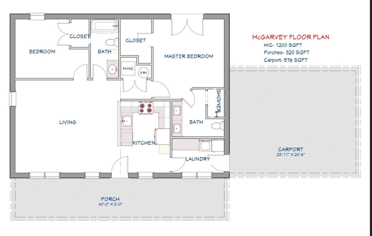 2 Bedroom 2 Bath Barndominium Floor Plans: A Comprehensive Guide