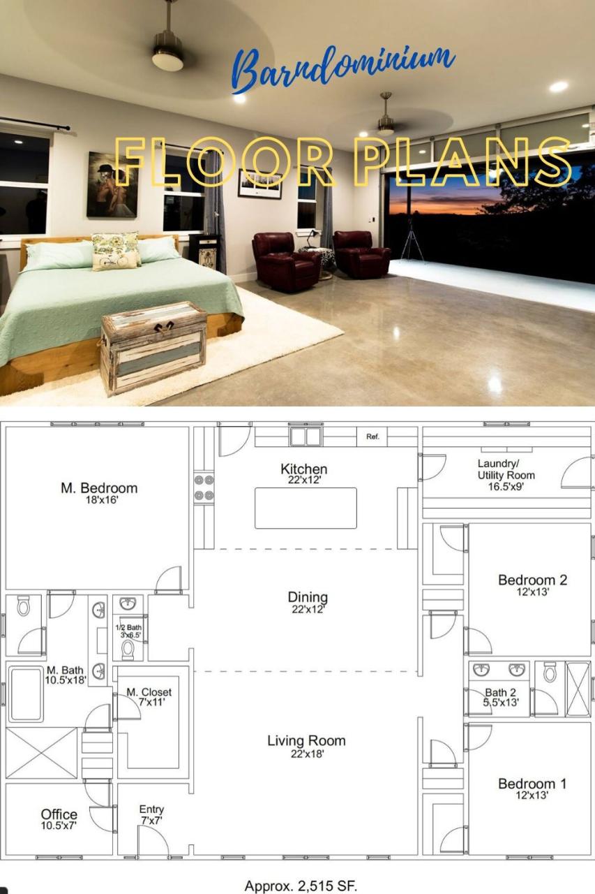 3 Bed 2 Bath Barndominium Floor Plans: The Ultimate Guide to Rustic Charm and Modern Convenience