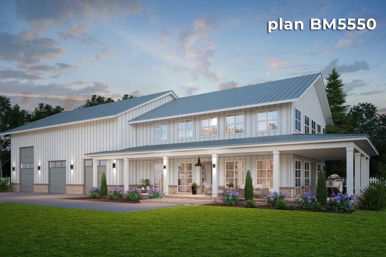 Embracing Rustic Charm: A Comprehensive Guide to Farmhouse Barndominium Plans