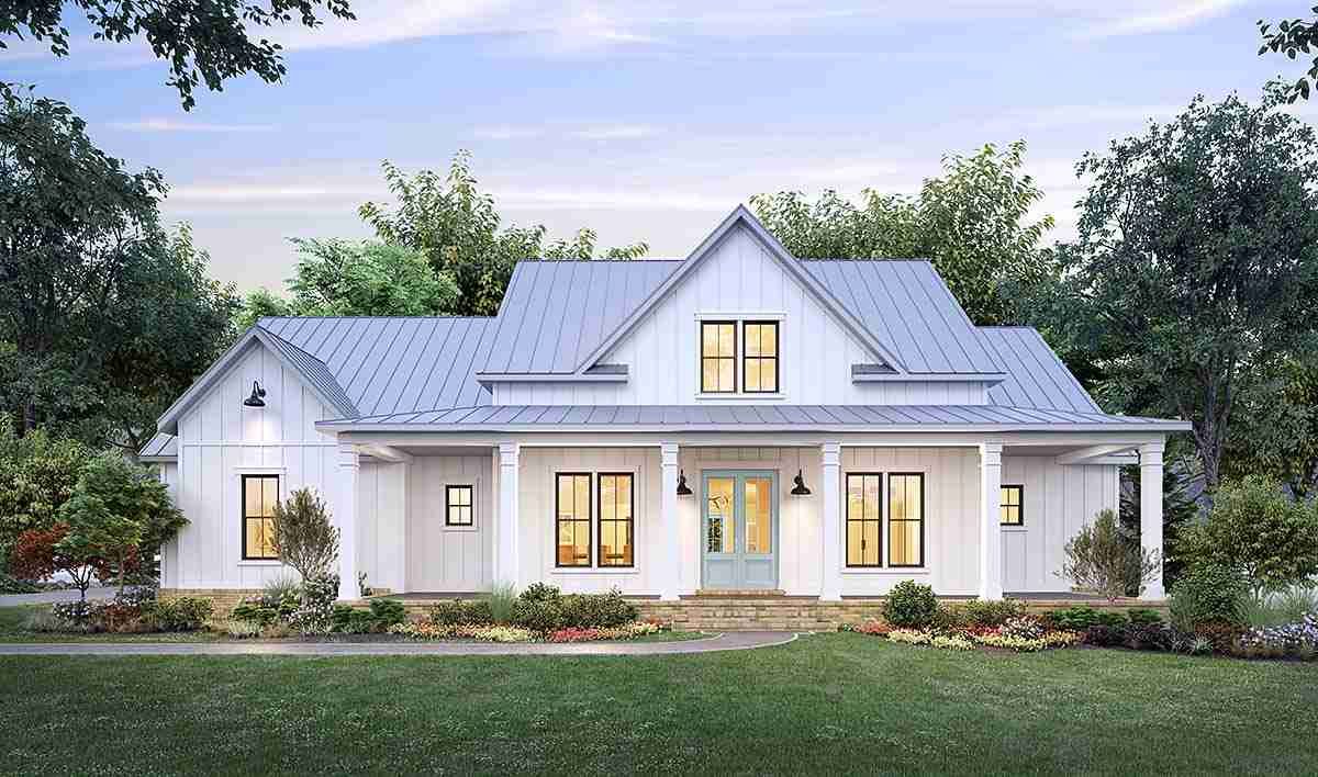 Discover the Charm of 4 Bedroom 1 Story House Plans Farmhouse: A Practical Guide