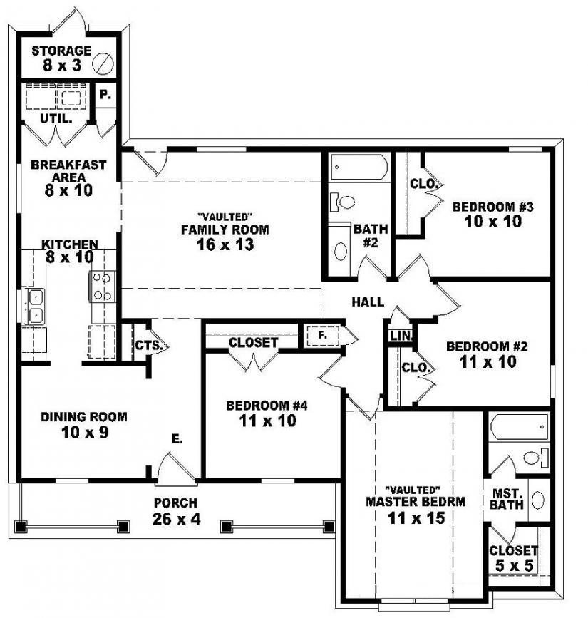 Discover the Charm of 4 Bedroom 1 Story House Plans Farmhouse: A Practical Guide