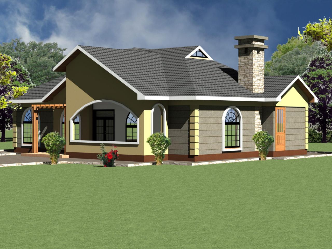 25 Contemporary 4 Bedroom Village House Plans Adaptable For Any Lot Size