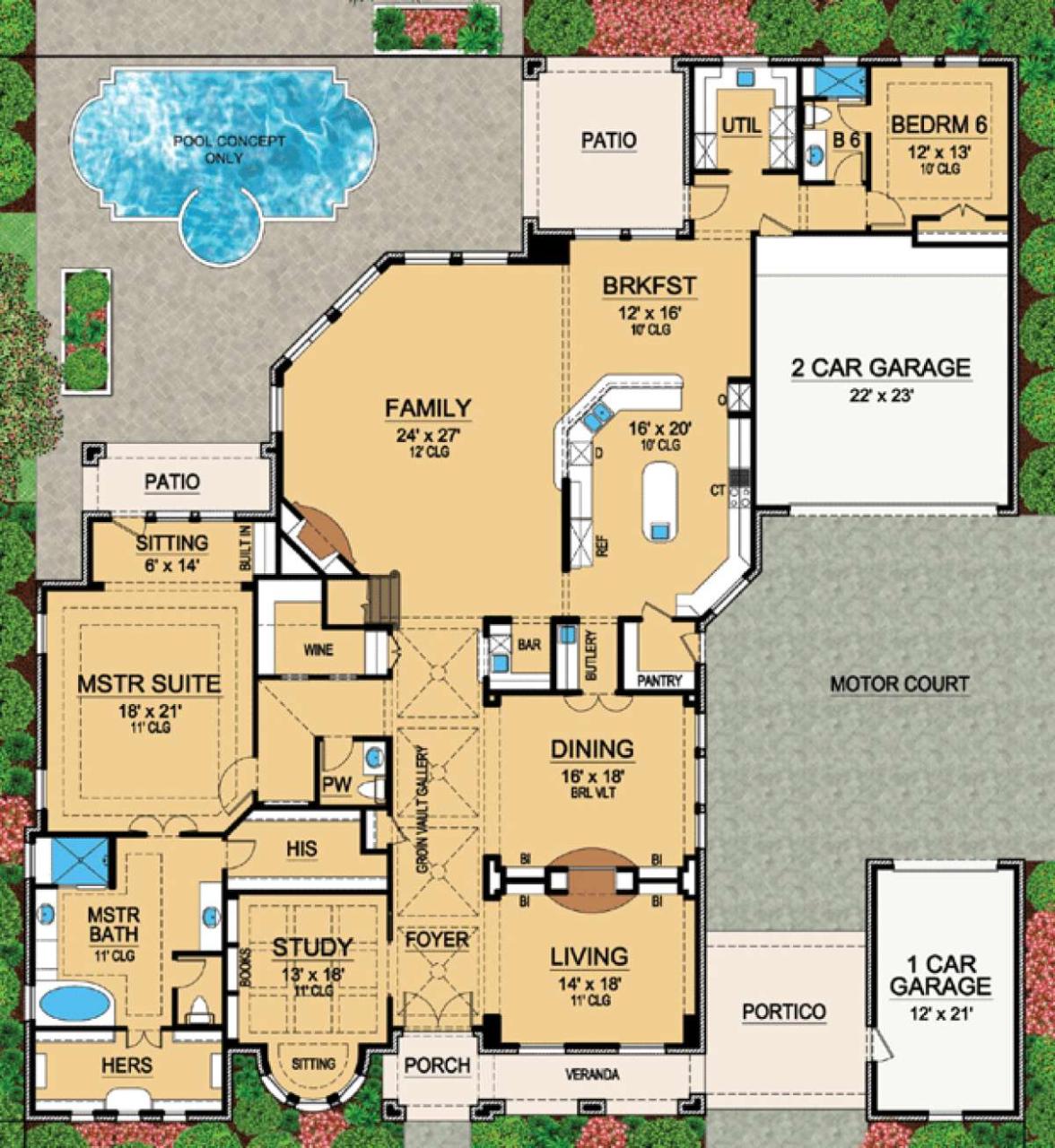 6 Bedroom 4 Bath House Plans: Spacious Living Made Easy