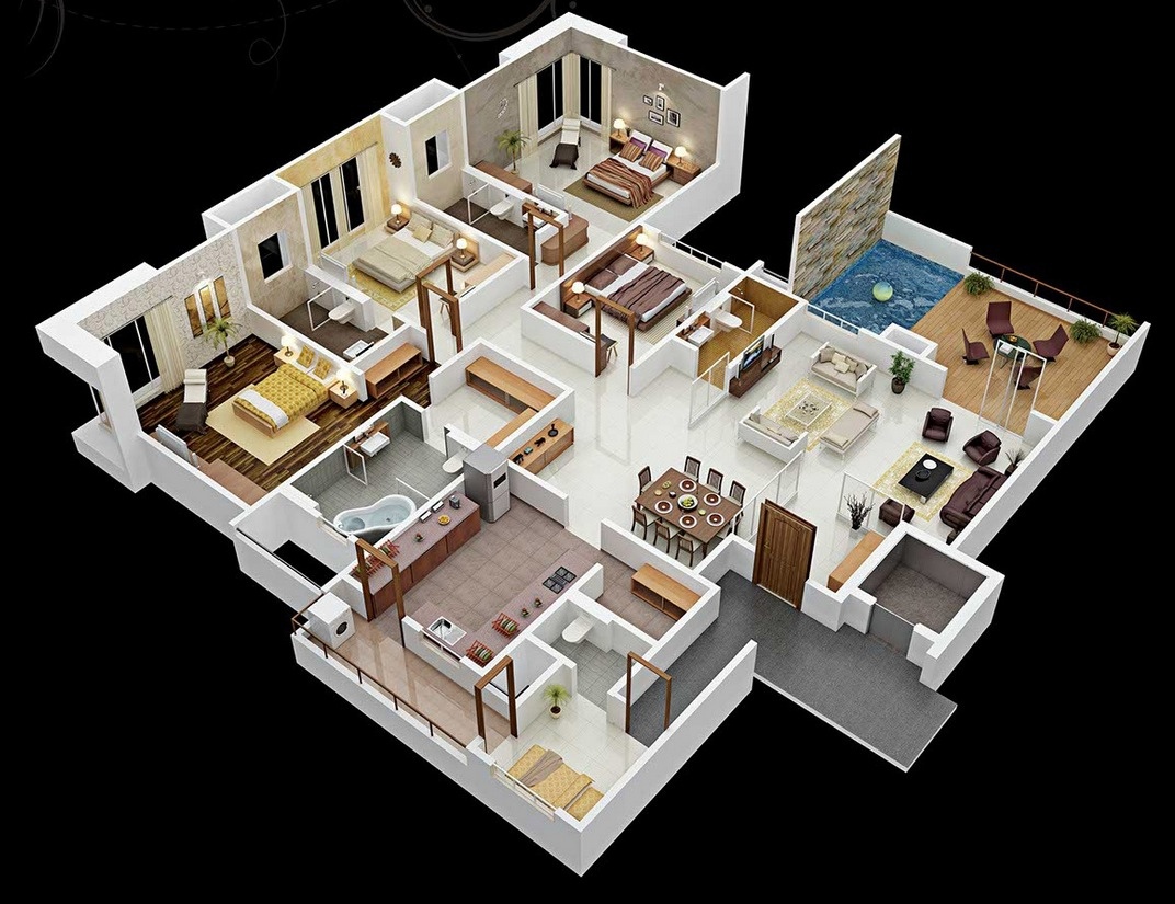 Why Choose a 4 Bedroom House Plan 1 Story for Your Dream Home?