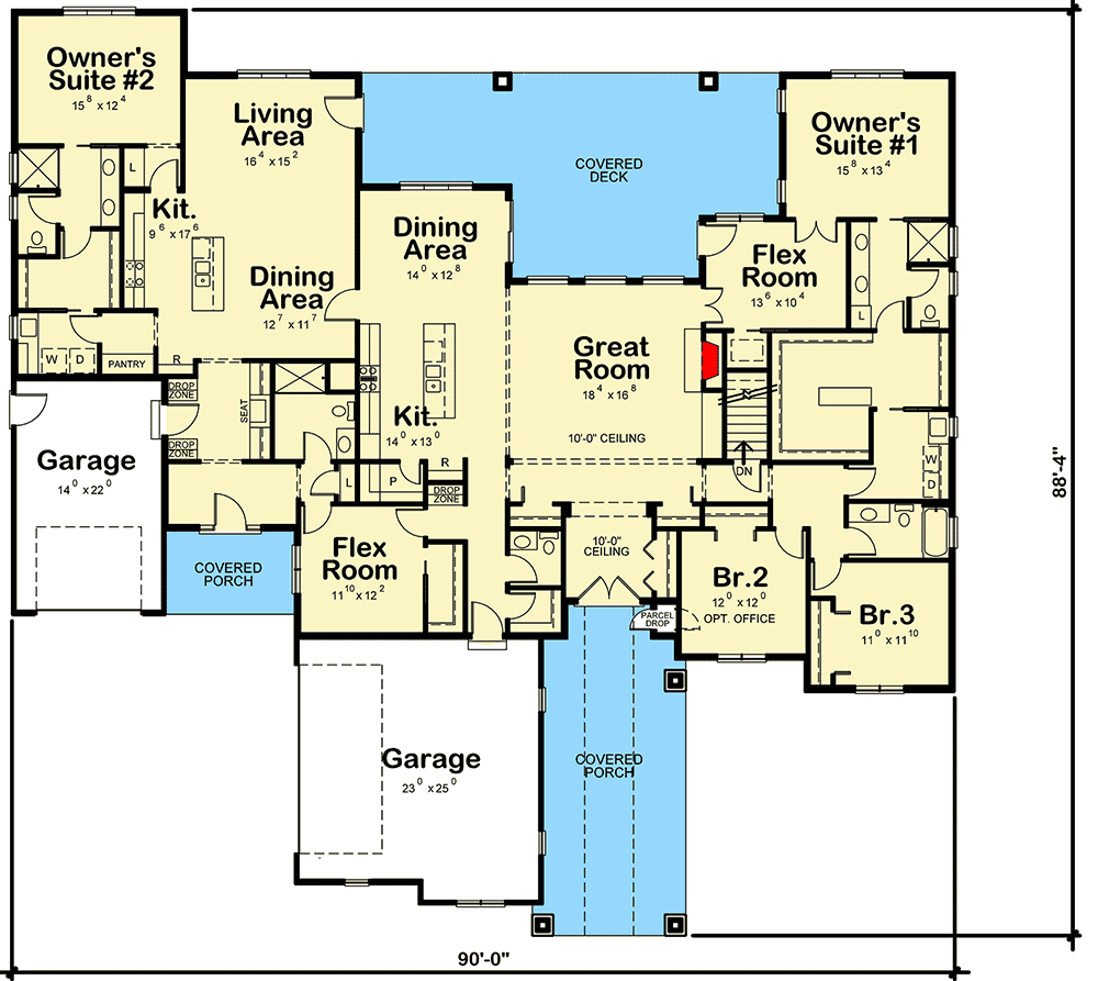 60x30 4 Bedroom House Plans: Perfect for Expanding Families