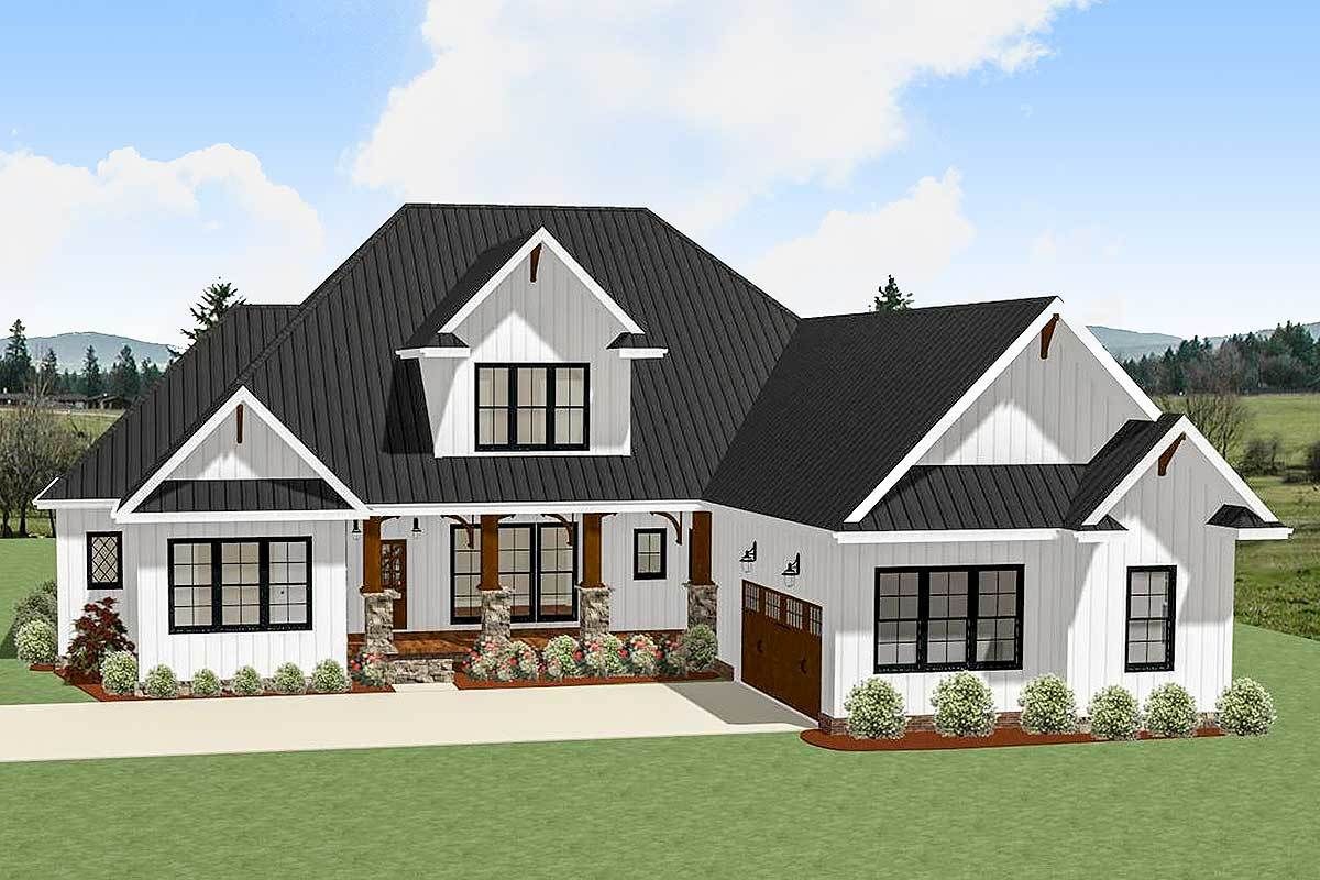 4 Bedroom House Plans with Garage in Back: The Ultimate Family Home