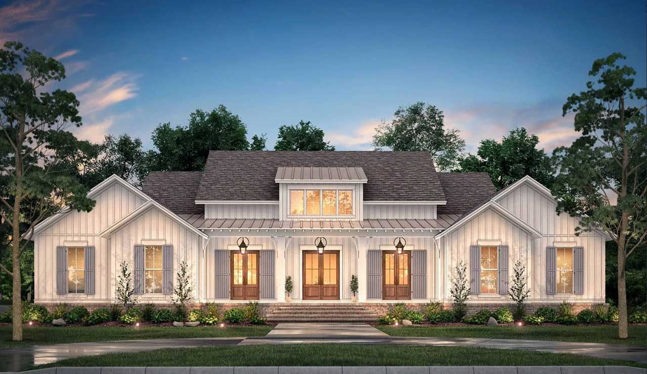 Discover the Charm of 4 Bedroom 1 Story House Plans Farmhouse: A Practical Guide