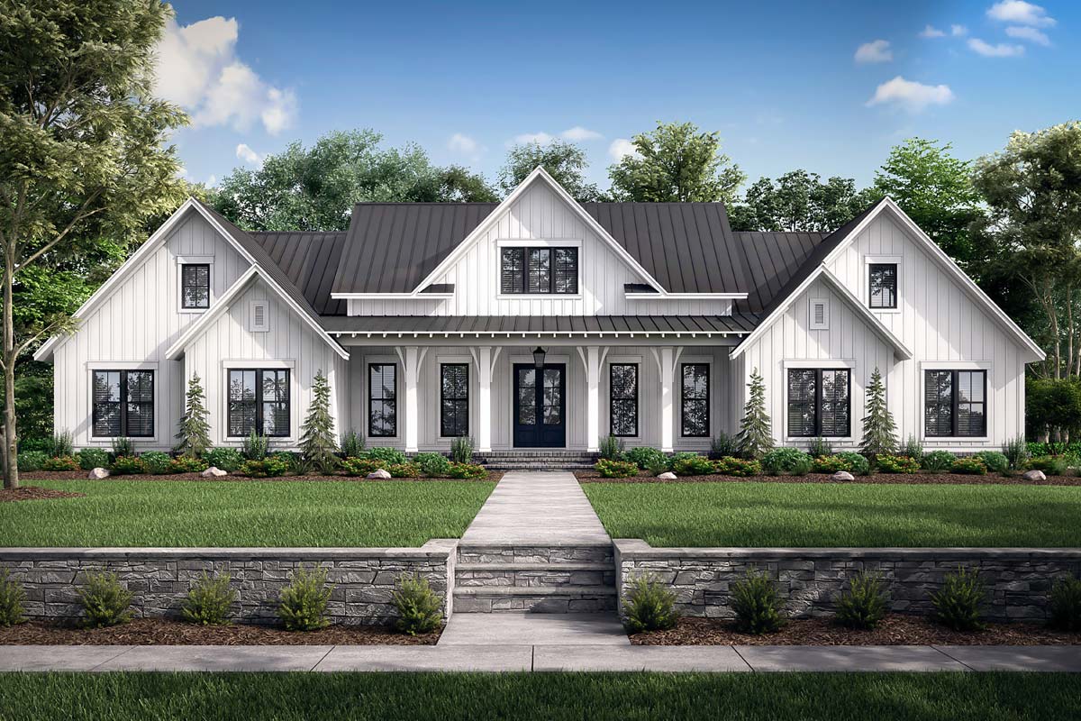 Discover the Charm of 4 Bedroom 1 Story House Plans Farmhouse: A Practical Guide