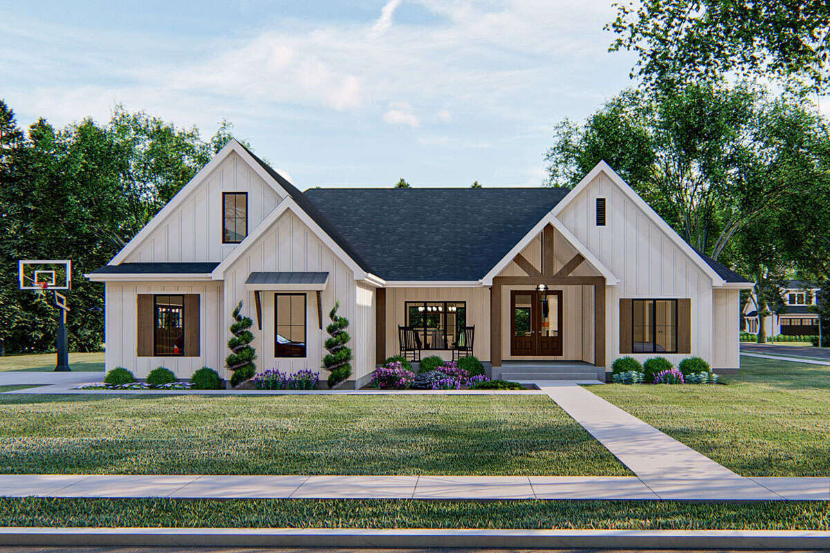 Discover the Charm of 4 Bedroom 1 Story House Plans Farmhouse: A Practical Guide