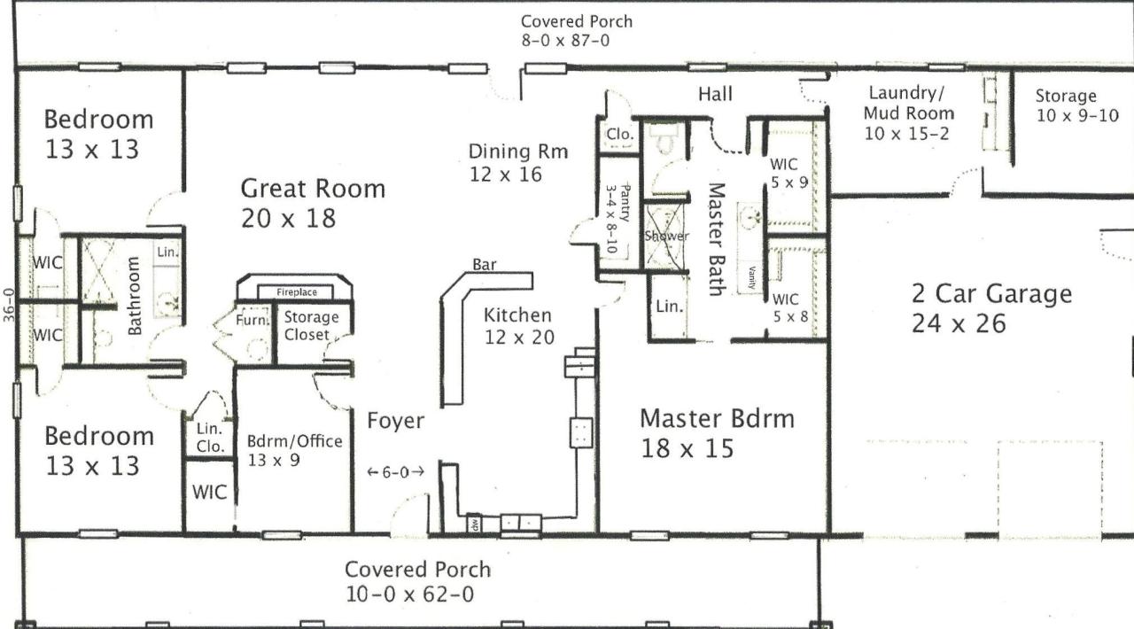 40x60 Metal House Plans: A Comprehensive Guide to 4-Bedroom Homes