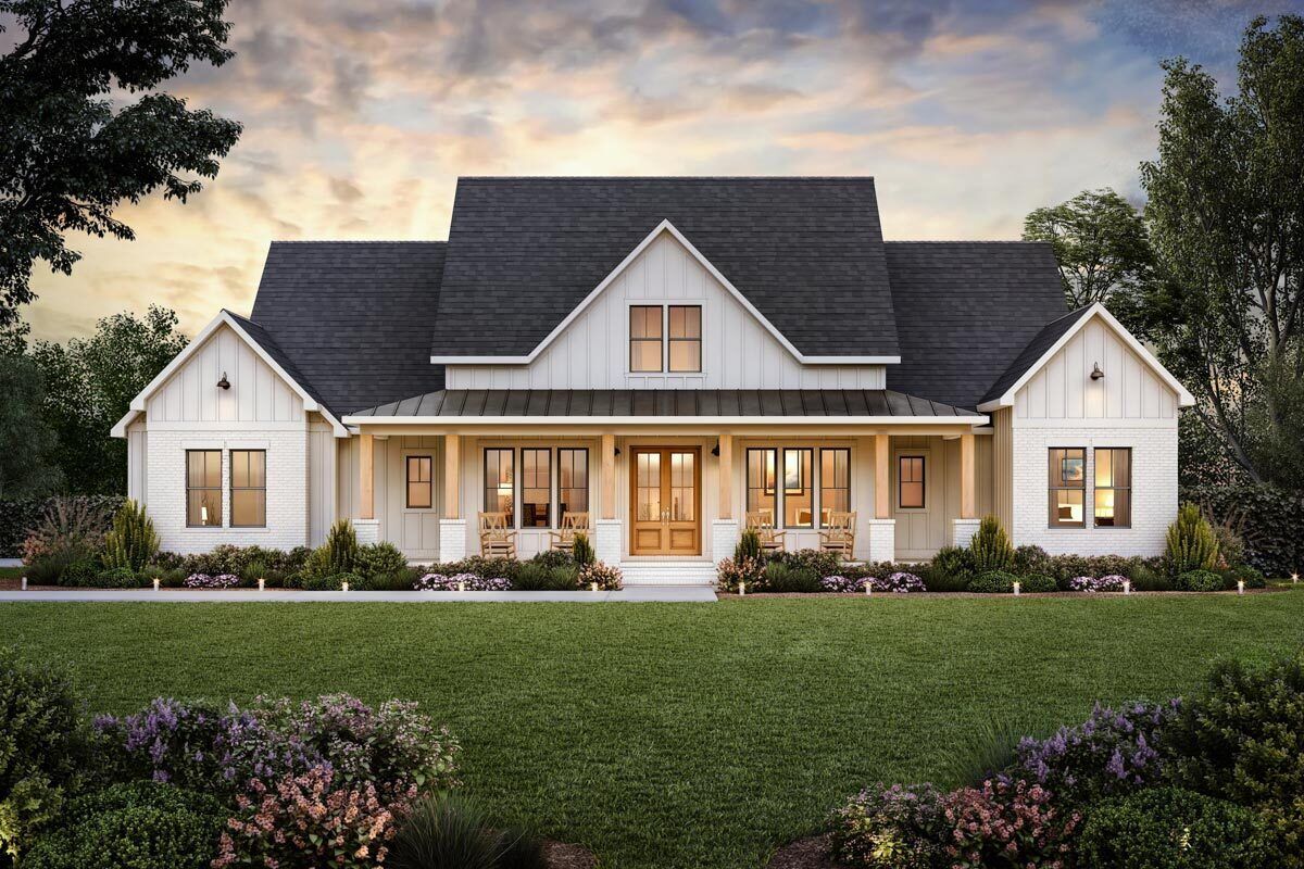 Discover the Charm of 4 Bedroom 1 Story House Plans Farmhouse: A Practical Guide