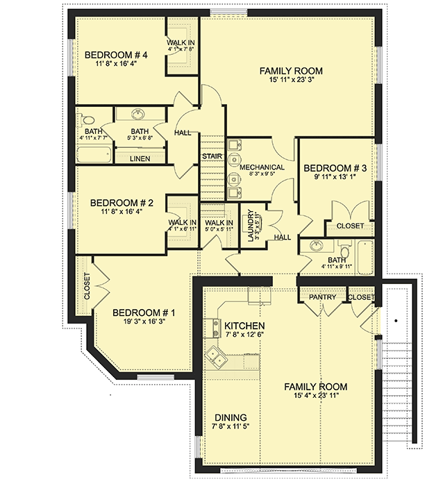 60x30 4 Bedroom House Plans: Perfect for Expanding Families