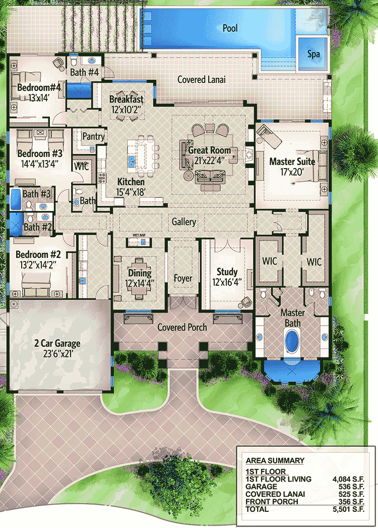 Small 4 Bedroom House Plans 1 Story: Perfect for Families and Budget-Friendly