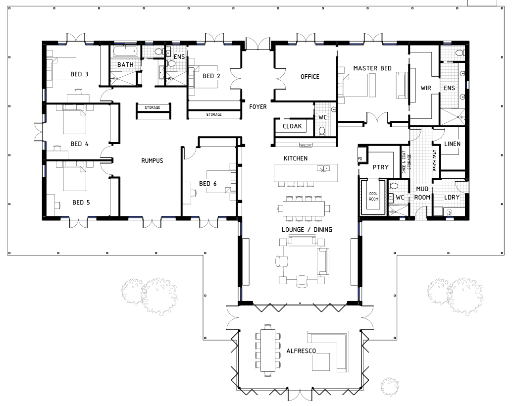 6 Bedroom 4 Bath House Plans: Spacious Living Made Easy