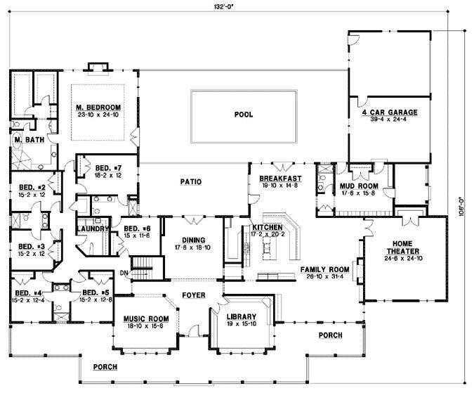 6 Bedroom 4 Bath House Plans: Spacious Living Made Easy