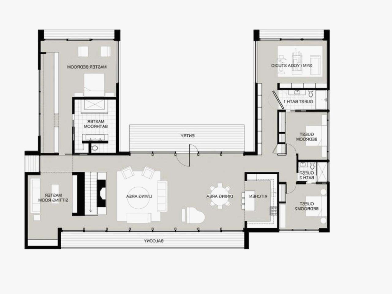 Discover the Perfect Home: 4 Bedroom House Plans U Shape